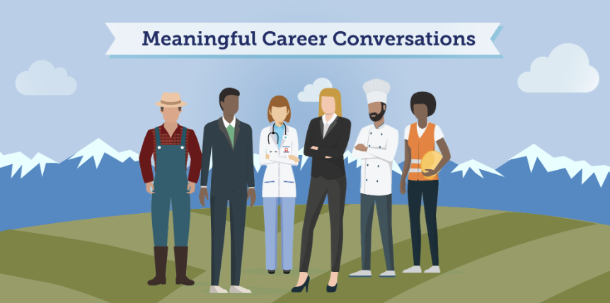 MEANINGFUL CAREER CONVERSATIONS LOGO